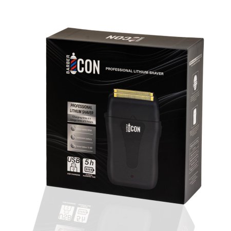 Barber Icon Black Lithium Shaver