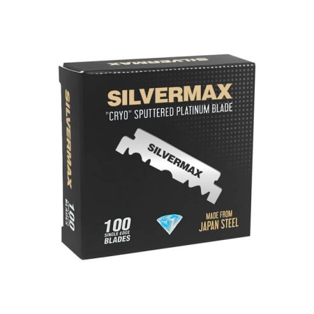 Ξυραφάκια μισά Silvermax 100τεμ.