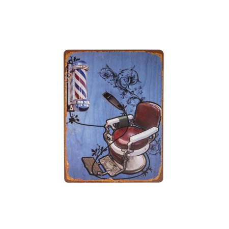 Πινακίδα Barber Shop No91