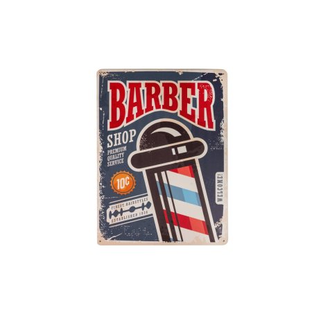 Wall frame Barber Shop No8