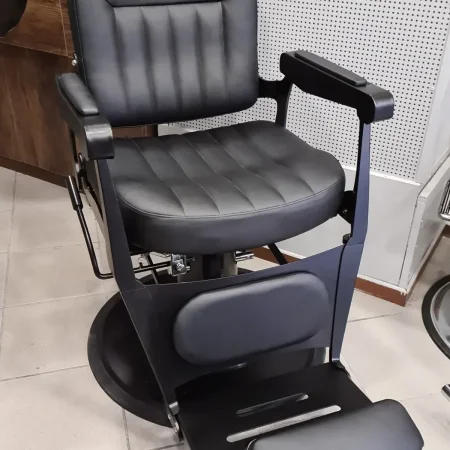 Barber chair Black Velvet